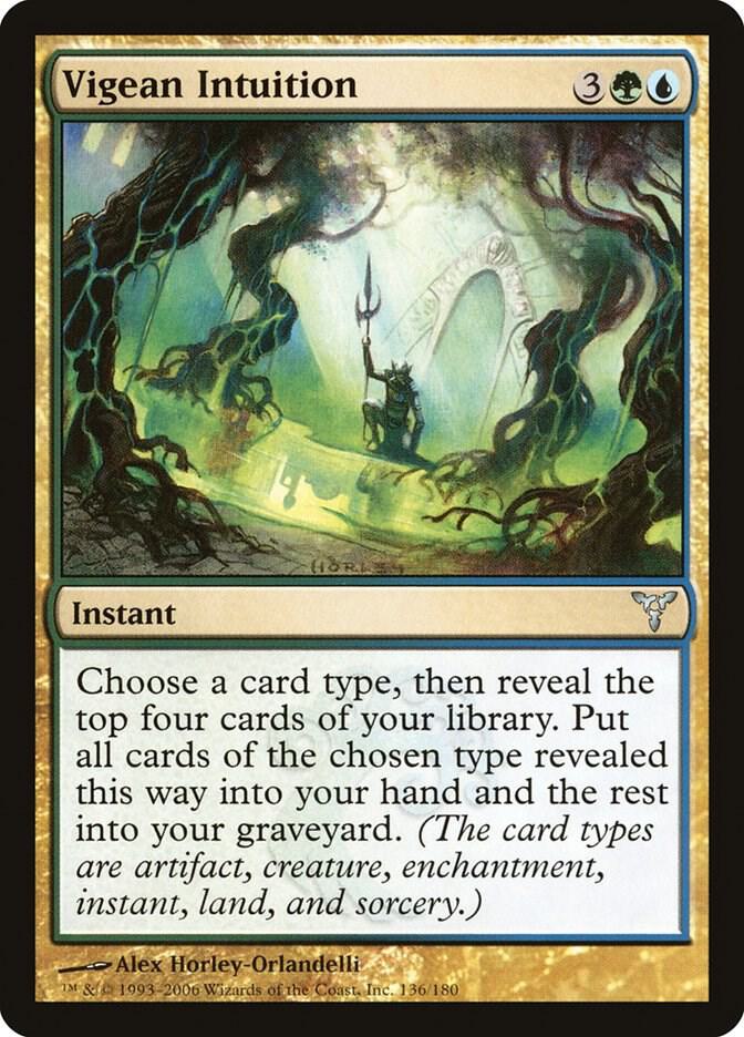 Vigean Intuition - Dissension - Magic: The Gathering - TCGplayer.com