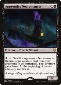 Apprentice Necromancer - Commander 2017 - Magic: The Gathering card