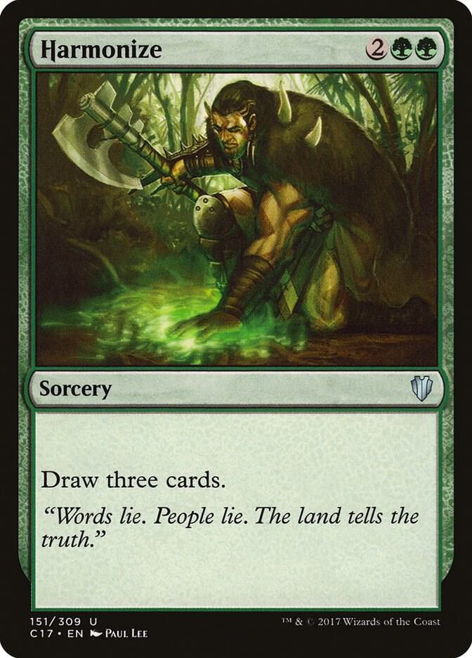 Harmonize 151 card