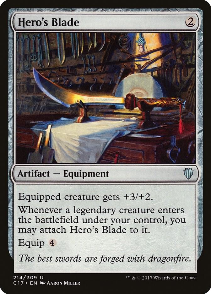 Hero's Blade 214 card