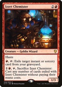 Izzet Chemister - Commander 2017 - Magic: The Gathering card
