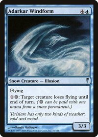 Adarkar Windform - Coldsnap - Magic: The Gathering card