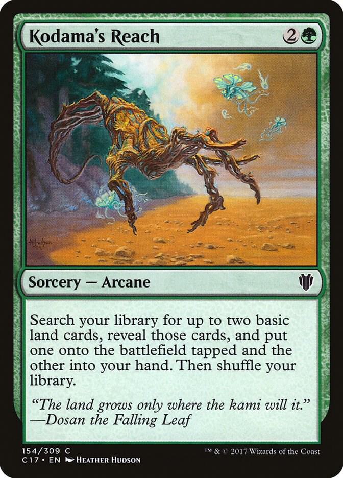 Kodama's Reach 154 card