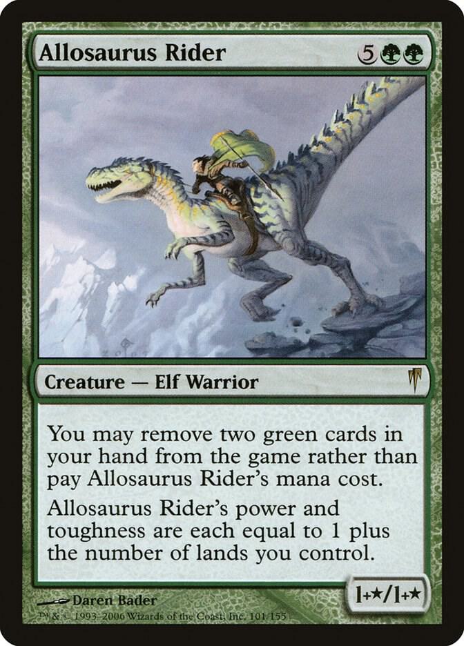 Allosaurus Rider - Coldsnap - Magic: The Gathering - TCGplayer.com