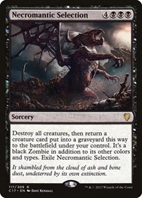 Necromantic Selection - Commander 2017 - Magic: The Gathering card