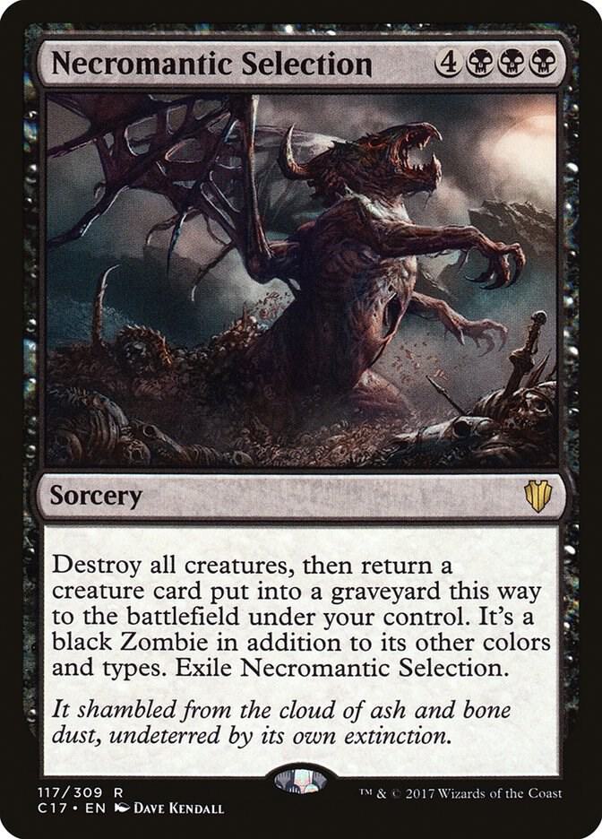 Necromantic Selection 117 card