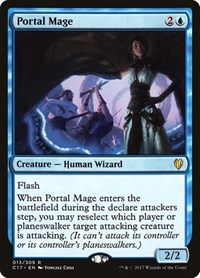 Portal Mage - Commander 2017 - Magic: The Gathering card