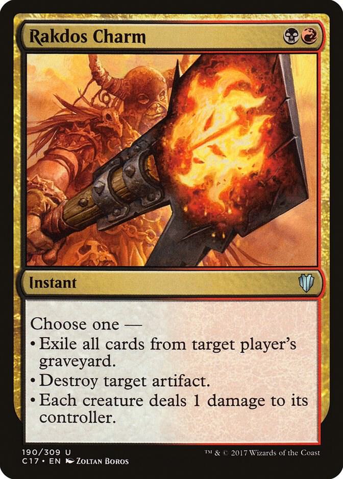 Rakdos Charm 190 card