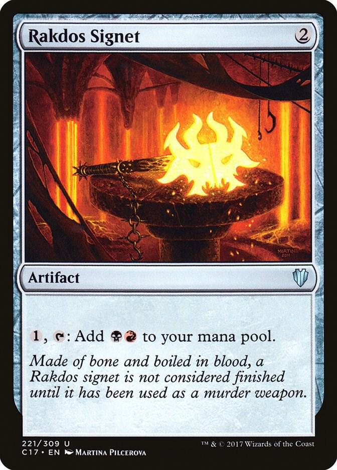 Rakdos Signet 221 card