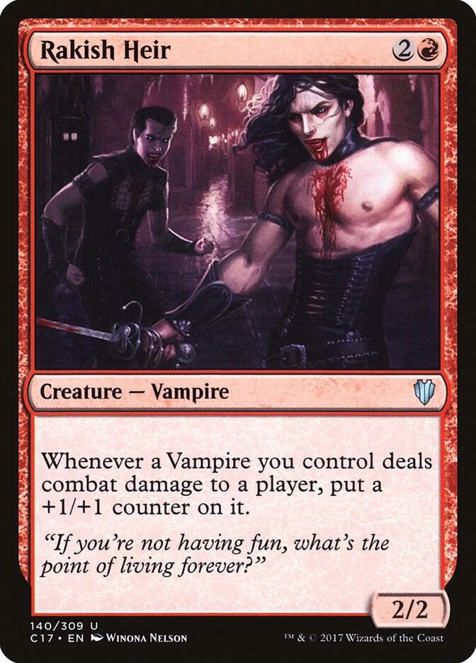 Rakish Heir 140 card