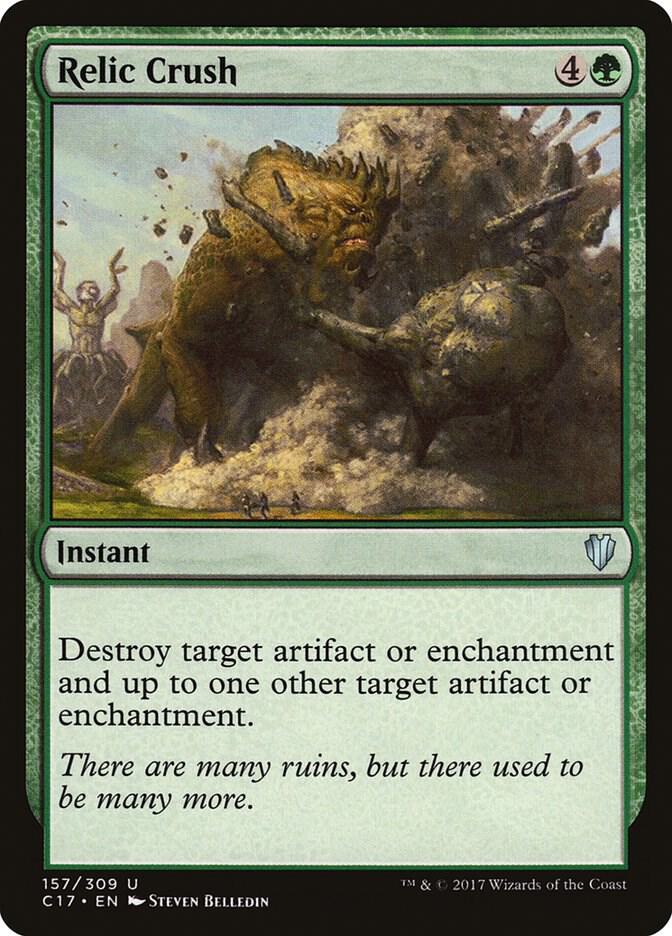 Relic Crush 157 card