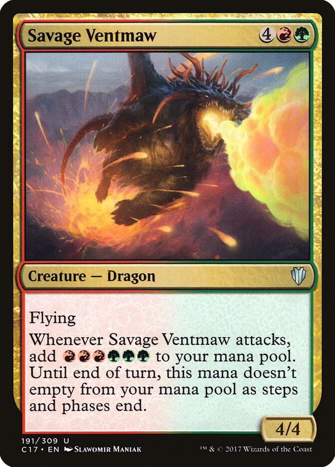 Savage Ventmaw 191 card