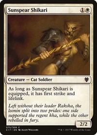 Sunspear Shikari - Commander 2017 - Magic: The Gathering card
