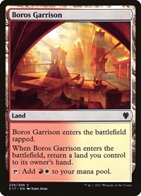 Boros Garrison - Commander 2017 - Magic: The Gathering card