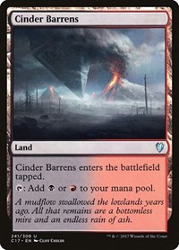 Cinder Barrens (Commander 2017)