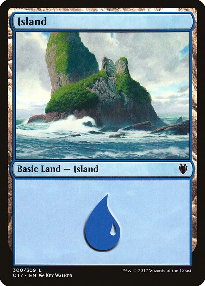 Island (300) 300 card