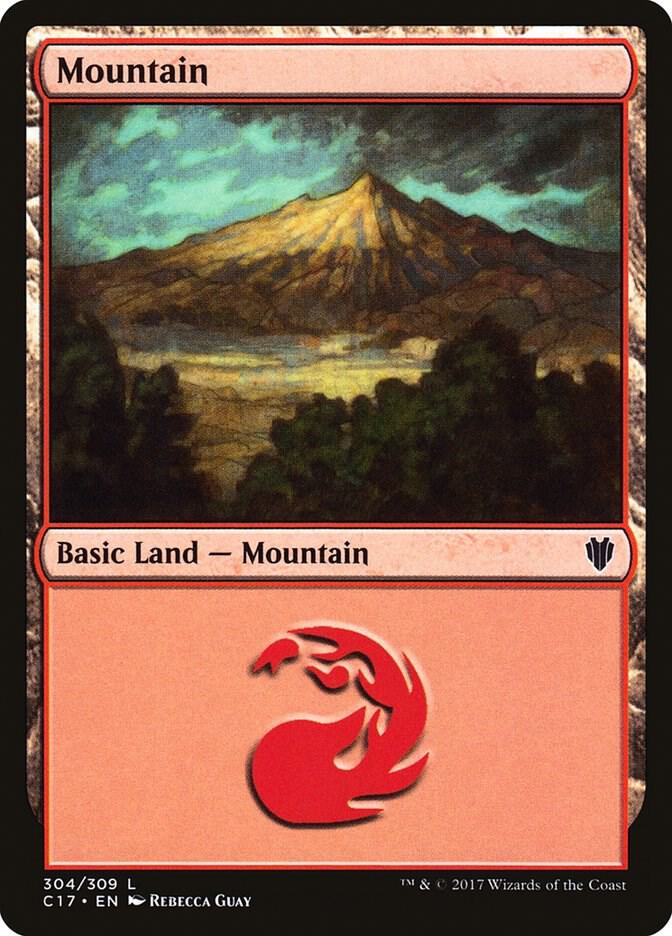 Mountain (304) 304 card
