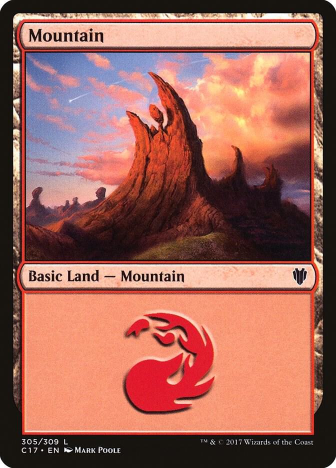 Mountain (305) 305 card
