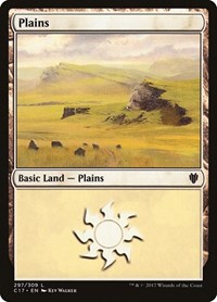 Plains (297) - Commander 2017 - Magic: The Gathering card