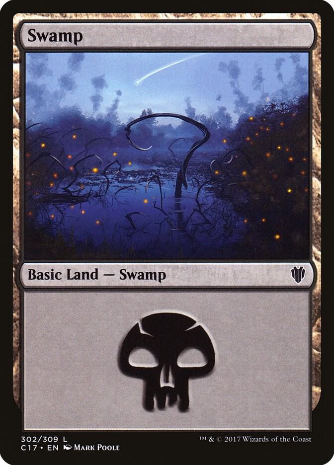 Swamp (302) 302 card