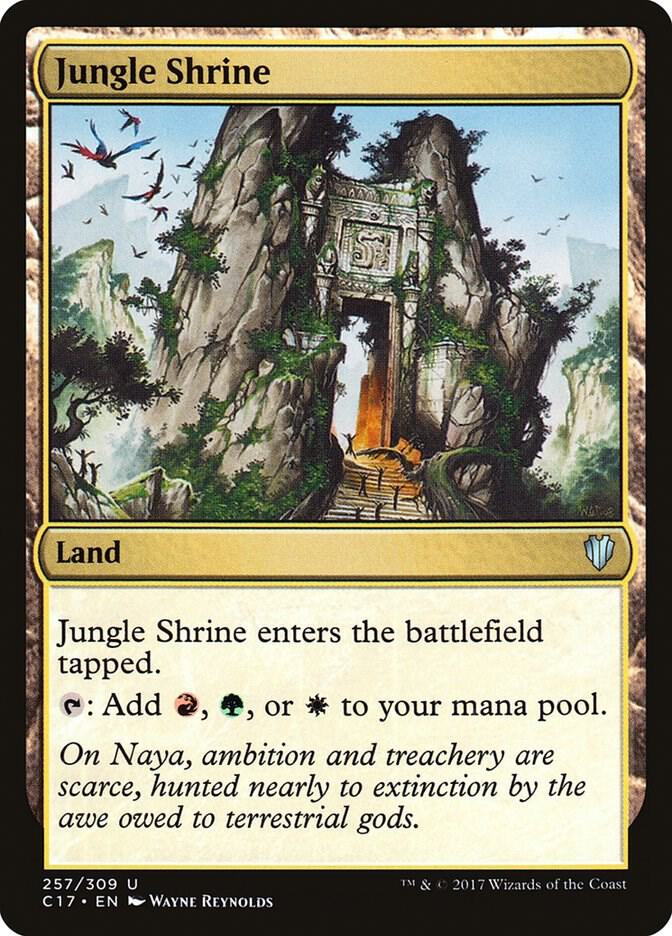 Jungle Shrine 257 card