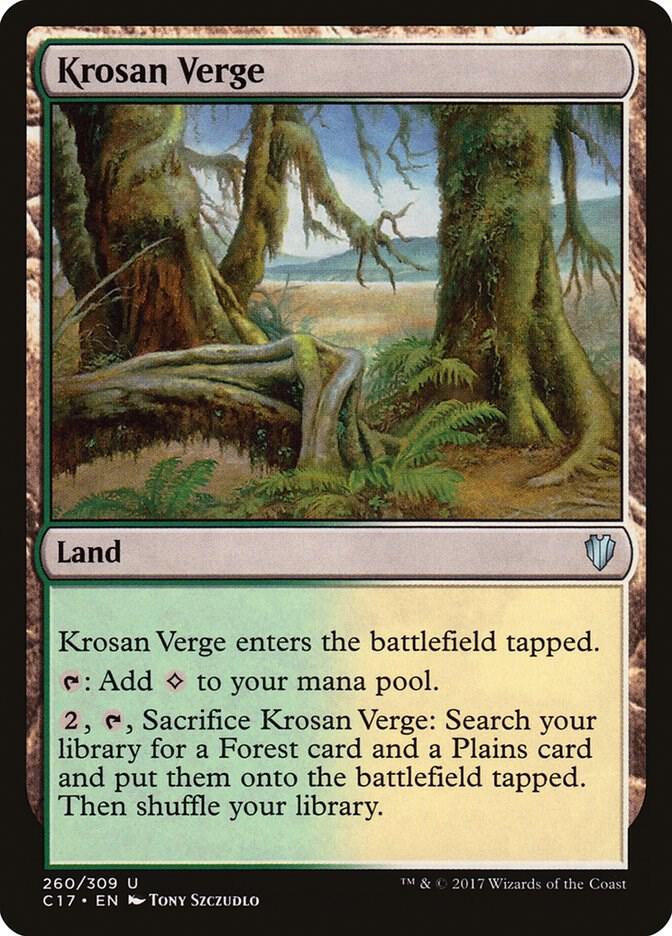 Krosan Verge 260 card