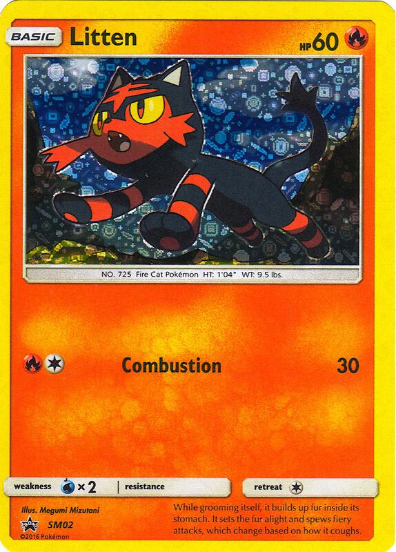 Litten - SM02 (General Mills Promo) SM02 from Miscellaneous Cards & Products