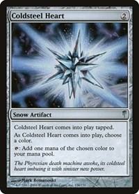 Coldsteel Heart - Coldsnap - Magic: The Gathering card