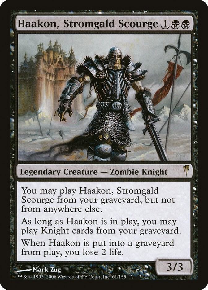 Haakon, Stromgald Scourge - Coldsnap - Magic: The Gathering