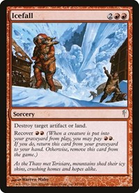 Icefall - Coldsnap - Magic: The Gathering card