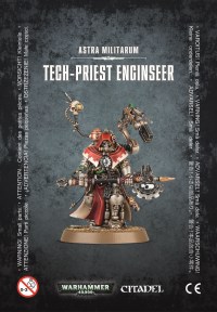 Warhammer: 40K - Astra Militarum Tech-Priest Enginseer from Warhammer Plastic Clampacks Pokemon card image