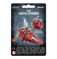 Warhammer: 40K - Eldar Farseer Skyrunner from Warhammer Plastic Clampacks Pokemon card image