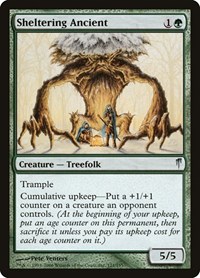 Sheltering Ancient - Coldsnap - Magic: The Gathering card