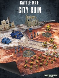 Warhammer: 40K - Battle Mat: City Ruin from Warhammer Game Accessories Pokemon card image