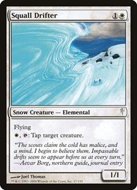 Squall Drifter - Coldsnap - Magic: The Gathering card