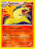 Typhlosion - 20/162 (Cosmos Holo) - Blister Exclusives - Pokemon