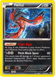 Yveltal - 94/162 (Cosmos Holo) #094/162 from Blister Exclusives Pokemon card image
