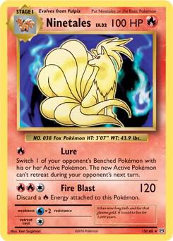 Ninetales - 15/108 (XY Evolutions) (Non-Holo) 015/108 from Deck Exclusives