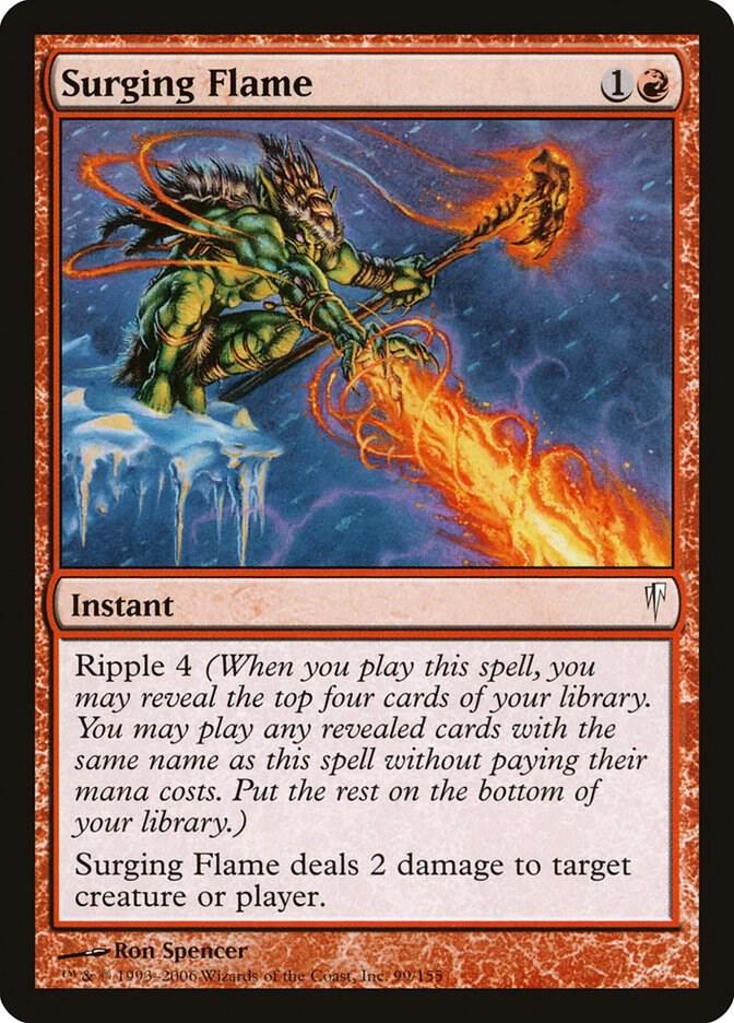 Surging Flame - Coldsnap - Magic: The Gathering - TCGplayer.com