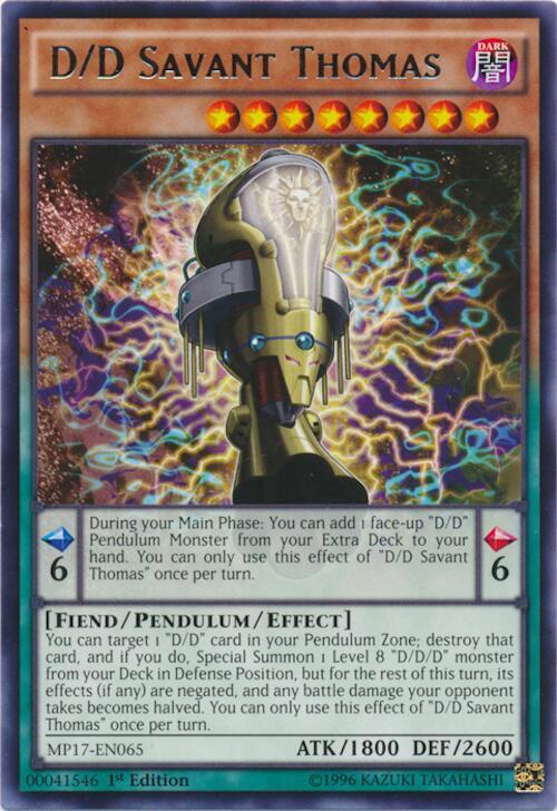 D/D Savant Thomas