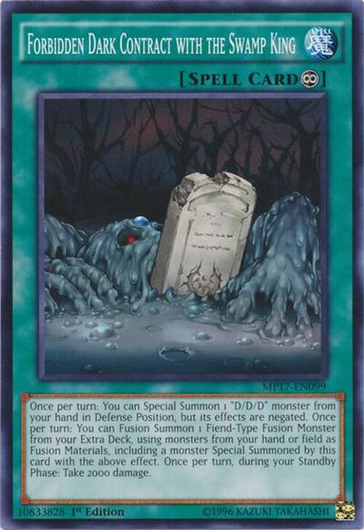 Forbidden Dark Contract with the Swamp King