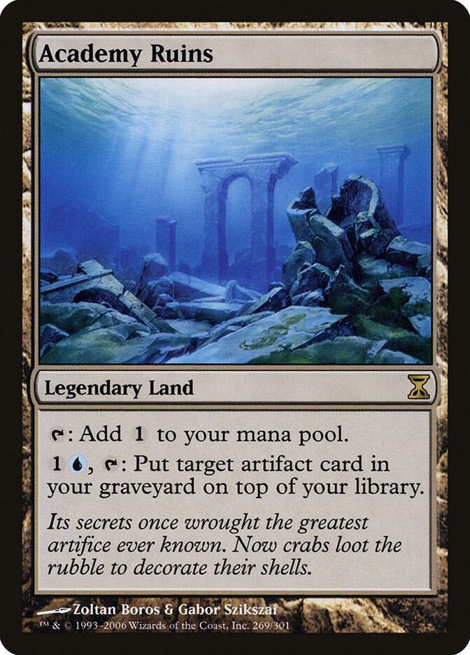 Academy Ruins - Time Spiral - Magic: The Gathering - TCGplayer.com