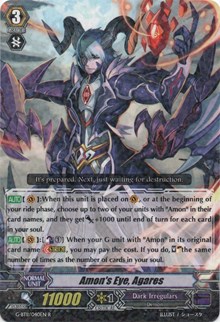 Amon's Eye, Agares