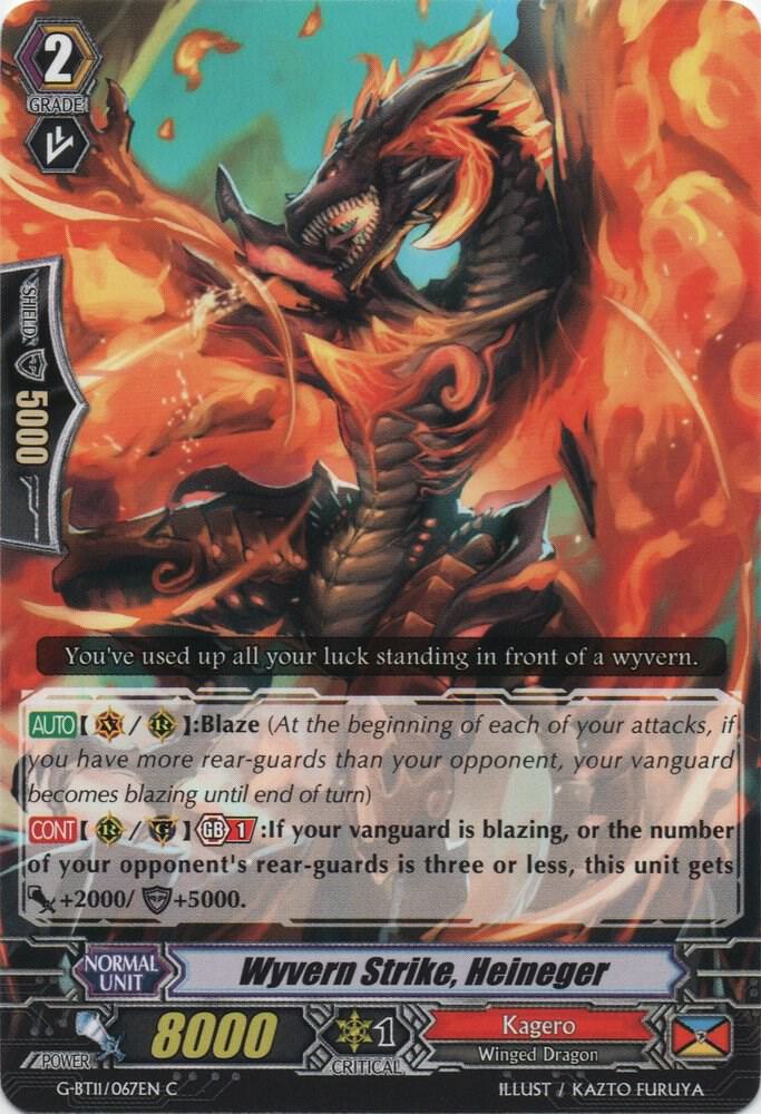 Wyvern Strike, Heineger
