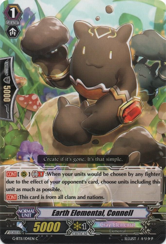 Earth Elemental, Connell