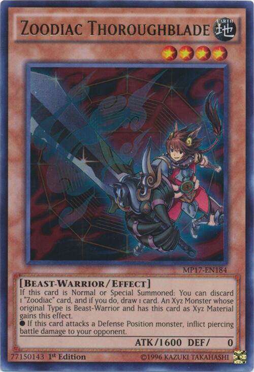 Zoodiac Thoroughblade