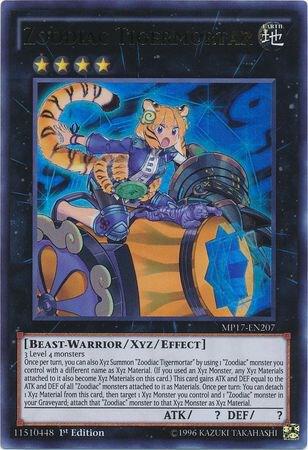 Zoodiac Tigermortar - 2017 Mega-Tins Mega Pack - YuGiOh
