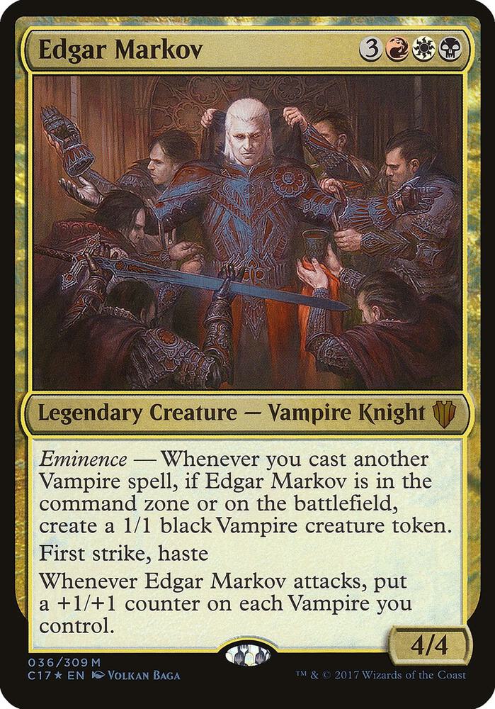 Edgar Markov (Commander 2017) - Oversize Cards - Magic: The