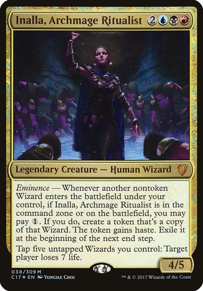 Inalla Archmage Ritualist Commander 2017