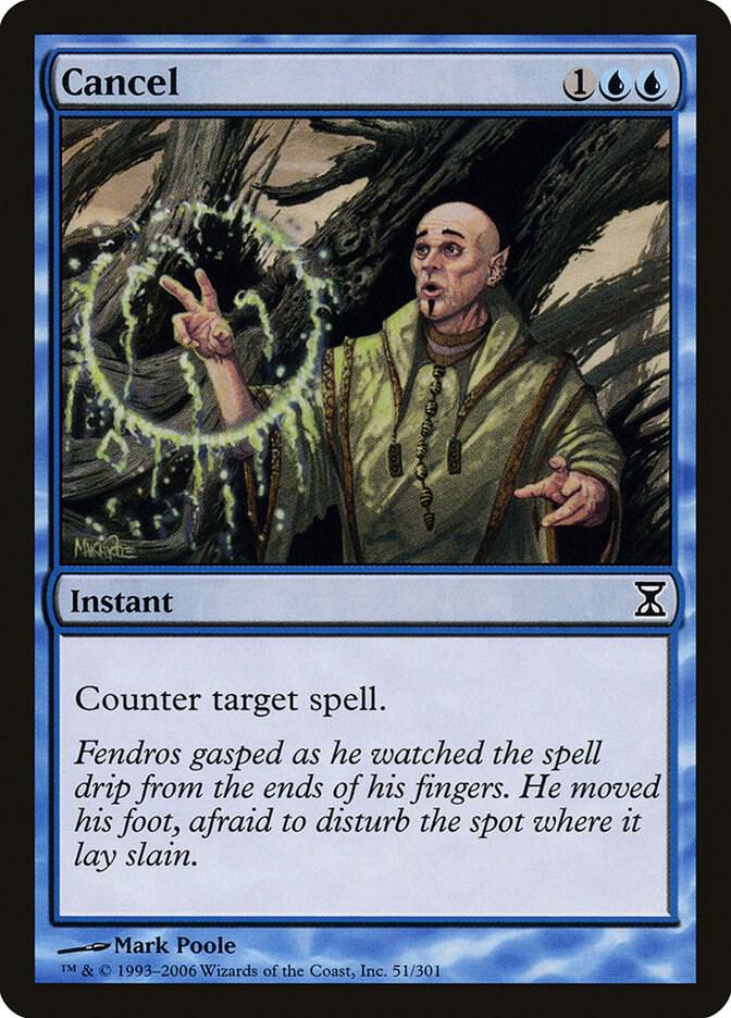 Cancel - Time Spiral - Magic: The Gathering - TCGplayer.com